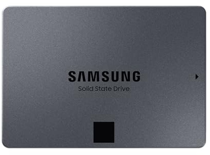 Samsung 870 QVO SATA III 2,5 Zoll SSD, 8 TB, 560 MB/s Lesen, 530 MB/s Schreiben, Interne SSD, schnelle Festplatte als Ersatz für HDD, MZ-77Q8T0BW