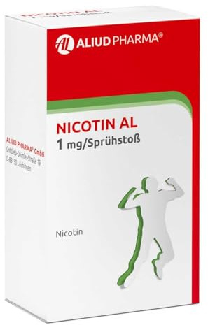 ALIUD PHARMA Nicotin AL 1 mg/Sprühstoß Spray zur Anwendung in der Mundhöhle: Lösung gegen Rauchverlangen