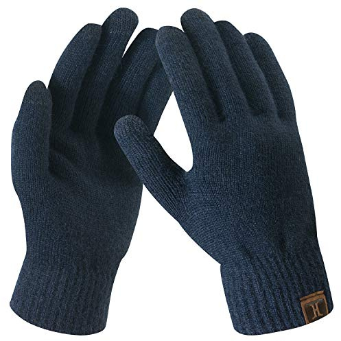 Bequemer Laden Winter Handschuhe Damen Warm Touchscreen Winterhandschuhe | Damen Winter Warm Touchscreen Handschuhe Thermo Winterhandschuhe Strickhandschuhe Fleecefutter Geschenke für Frauen