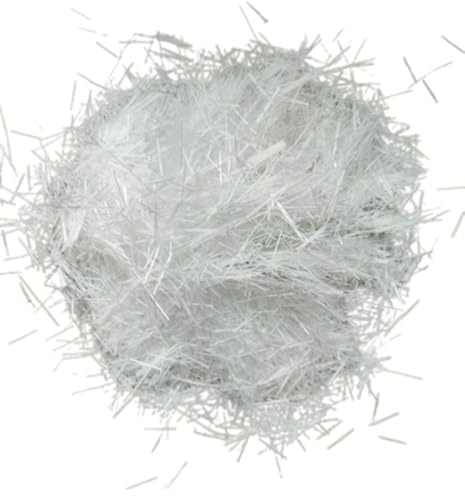Estrich FASER 1 kg, Estricharmierung Fasern Glasfasern12 mm für 1m³ Beton