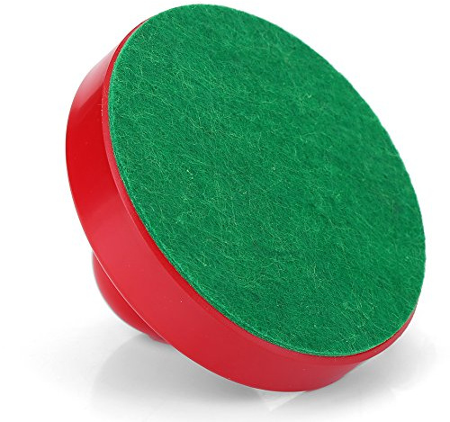 Airhockey Pushers Pucks Set, Kunststoff Leichtgewicht Air Hockey Goalies Ice Pushers Pucks Tabellen Spielgriffe Ball Mallet Goalies Set(s60mm)