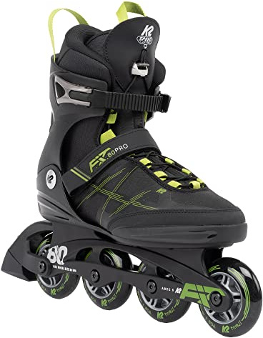 K2 Skates Herren Inline Skates F.I.T. 80 PRO, Black - Olive, 30G0211.1.1.095
