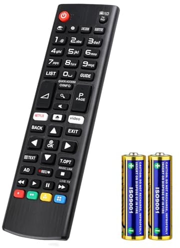 für LG-Fernbedienung Fernseher, Universal für Alle LG Smart TV Remote Original, Mit Batterie