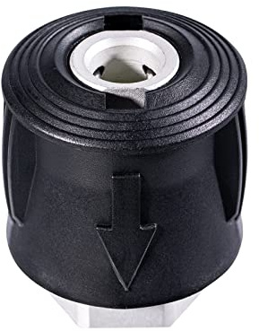 YUET Schnellkupplung für Hochdruckreiniger, Schnellmontage Rohrkupplung, Quick Connect Schlauch Metalleinsatz Schlauchadapter Anschluss Adapter für Nilfisk/Bosch Unterlegscheibe