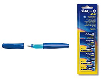 Pelikan Twist Füller M-Mine, dunkelblau/hellblau (Deep Blue) + 1 weitere Artikel