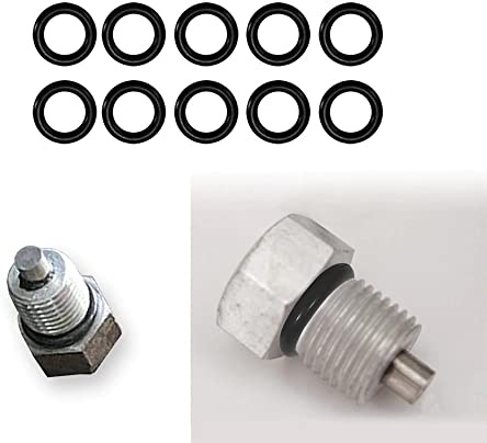 10x O-Ring Dichtung für Ölablassschrauben 9,5 mm für Harley-Davidson Dichtungsring Ablassschraube Touring Dyna Fatboy Softail