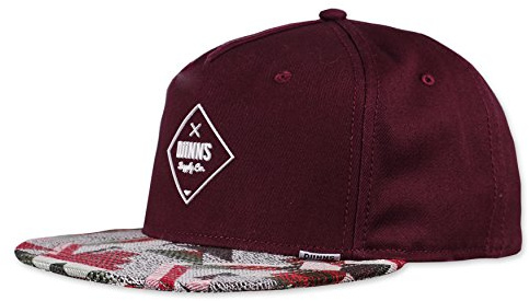 Djinns - Rubber Aztek (Wine) - Snapback Cap Baseballcap Hat Kappe Mütze Caps