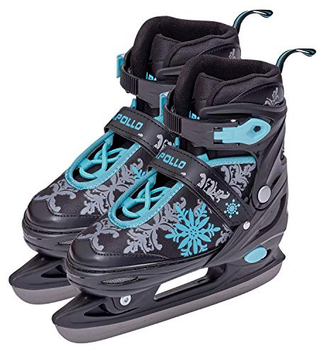 Apollo Ice Skates X Pro - verstellbare Schlittschuhe | verstellbare Schlittschuhe für Damen, Kinder und Jugendliche, 3 Größen (31 bis 42), Schlittschuhe Kinder