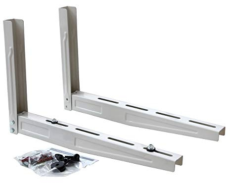 La Ventilazione EPSS520 Universal-Wandhalterung für Außeneinheit Klimaanlage 520 x 400 mm, Weiß