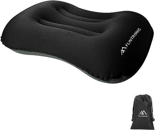 flintronic Aufblasbare Camping Kissen, TPU Ultraleicht Aufblasbares Kissen für Strand, Wasserfest Komprimierbar Bequem Aufblasbar Kopfkissen Strandkissen für Outdoor