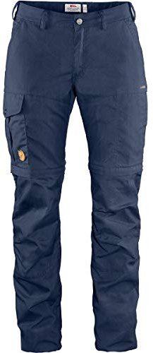 Fjällräven Karla Pro Zip-Off Trousers Women, 40/40 Damen, Dark Navy