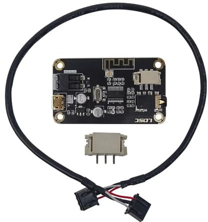 DollaTek Bluetooth-Empfängermodul, tragbar, AS1711BT, 5-35 V, kabellos, für Kopfhörer, Basteln, Heim-Stereo