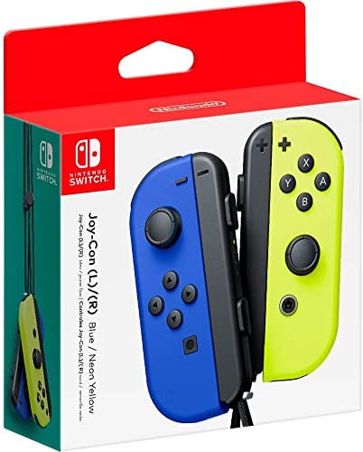 Nintendo Joy-Con 2er-Set Blau/Neon-Gelb