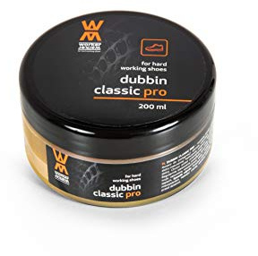 WorkerWalker Lederfett Dubbin Classic Pro – Natürliches Fett für Arbeitsschuhe und Stiefel – Professionelles Wachs für Lederschuhe – Zur Pflege und Imprägnierung, für alle Farben geeignet – 200 ml