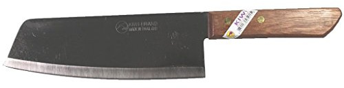 Nakiri Küchenmesser mit Holzgriff und Edelstahlklinge asiatisches Kochmesser