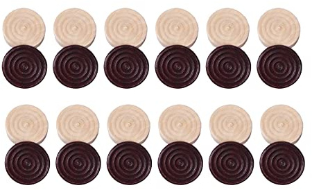 Amagogo 24 Zugluft Dame Holz Backgammon e für Familienpartys