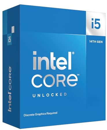 CPU Intel Core i5-14600KF / LGA1700 / Box 14 Cores / 20 Threads / 24M Cache / without GPU