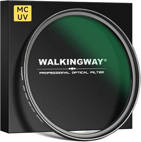Walking Way MC UV-Filter 62MM Slim Ultraviolett Schutzfilter Multi-Nano-Beschichtung MRC Ultradünne Schraubfilter