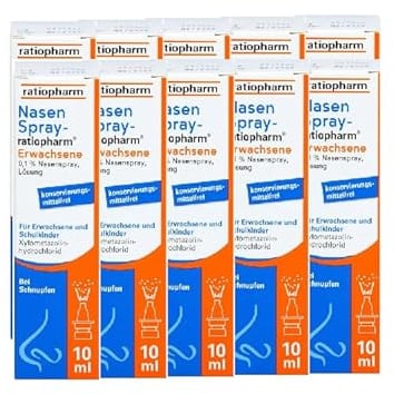 Nasenspray Ratiopharm Sparset 10 x 10ml