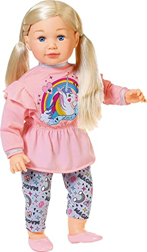 Sally Puppe mit weichem Körper und Langen Haaren, 63 cm groß, 877654 Zapf Creation