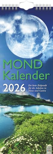 BRUNNEN Mond-Kalender '26 | 155×428 mm