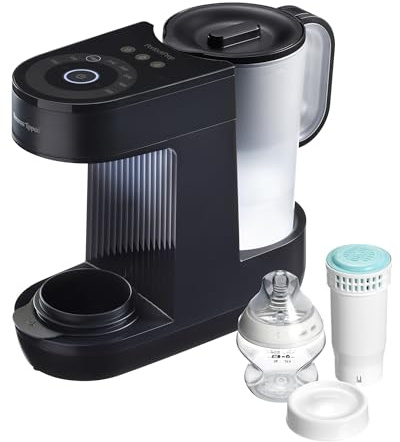 Tommee Tippee Perfect-Prep-Maschine, Flaschenzubereiter, Bereitet eine Flasche in Körpertemperatur in nur 90 Sekunden zu*, mit Antibakteriellem Wasserfilter und App-Unterstützung