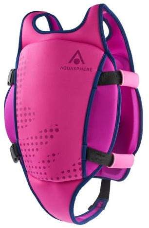AQUASPHERE Schwimmweste, Schwimmweste für Kinder von 2 bis 6 Jahren, Schwimmweste für Babys und Kinder, Jungen und Mädchen mit verstellbaren Schnallen & verstellbaren Sicherheitsgurten