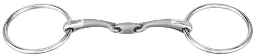 Sprenger SATINOX Wassertrense 14 mm doppelt gebrochen - Edelstahl rostfrei, 135 mm Weite