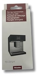 Miele Reinigungstabletten für Kaffeevollautomat, 10x2,8 Gramm - Nr.: 11201230