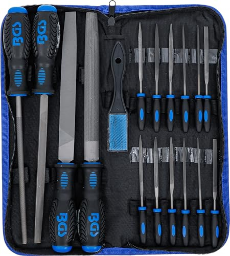 BGS 72119 | Werkstattfeilen- und Nadelfeilen-Satz | 17-tlg.