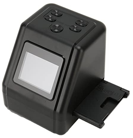 Film und Diascanner, Negativfilmscanner mit 2,0 Zoll LCD Bildschirm, Konvertieren von 135, 110, 126Kpk und Super 8 Filmen, Dias und Negativen in Digitale JPEG Fotos mit 22MP