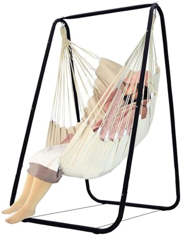 Gryphvex Hängesessel Gestell, Maximale Belastung 150KG, Robustes Hängematte Gestell für Indoor/Outdoor, Einfach zu Montieren (hängesessel Nicht im Lieferumfang enthalten)