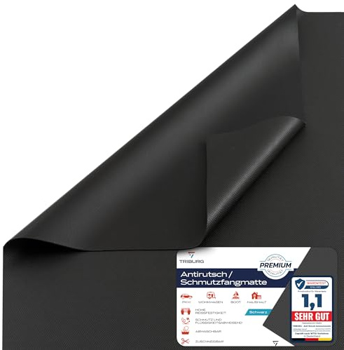 TRIBURG Universal Antirutsch Schmutzmatte 120x180 cm Wasserdicht und Zuschneidbar - Kofferraummatte - Antirutschmatte Auto - Antirutschmatte Schubladen - Kofferraum Schutzmatte