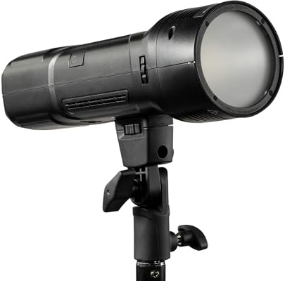 Walimex Pro Studio-Akkublitz Mover 200 TTL - Kompakter Studioblitz mit 2.4GHz Empfänger, HSS Und TTL-Fähig, 2.900 mAh Kapazität, 200 Ws Blitzleistung, Ideal Für Outdoor-Fotografen