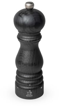 PEUGEOT - Pfeffermühle Paris u‘Select 18 cm - 6 voreingestellte Mahlgrade - Aus PEFC-zertifiziertem Holz - Graphite