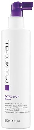 Paul Mitchell Extra-Body Boost - Volumen-Spray für feines Haar, Ansatz-Spray für flexiblen Halt, 250ml (1er Pack)