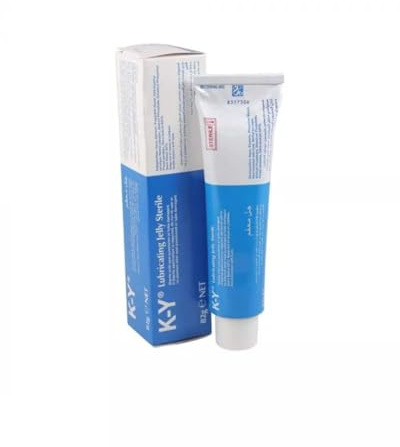 K - Y Gleitgel Steril – Medizinisches Gleitmittel auf Wasserbasis, für Feuchtigkeit & Gleitfähigkeit – Leicht abwaschbar & parfümfrei – 82 g
