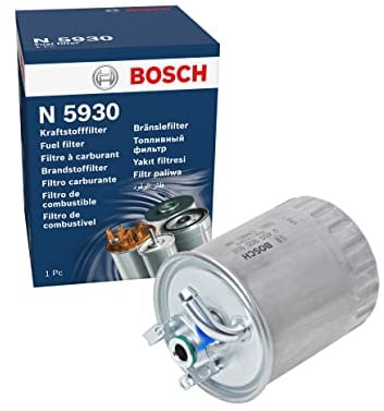 BOSCH Kraftstofffilter 0450905930 | Scheidet Partikel und Wasser vom Kraftstoff ab - schützt die Einspritzanlage