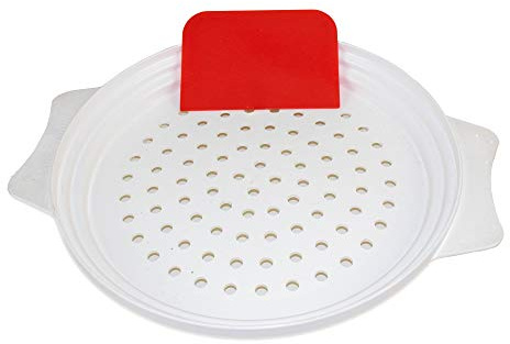 Spätzlesieb, die einfache Art Spätzle zu schaben (weiss)