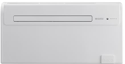 Olimpia Splendid Klimagerät Unico Air Hp Efa 02595, Fest installierte Monoblock Klimaanlage mit Wärmepumpe, Heizen & Kuhlen-Funktion, Benötigt Kein Außengerät, Schlank – Nur 16,4 Cm