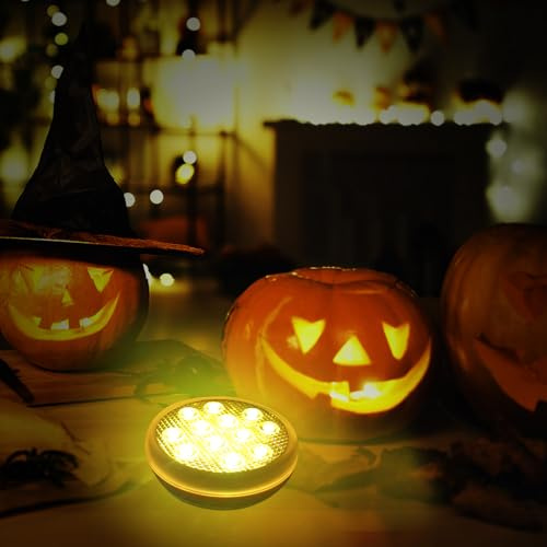 TEPENAR Wiederaufladbare Weihnachten LED Licht mit Fernbedienung IP68 Wasserdicht LED Weihnachtsbeleuchtung mit USB Wiederaufladbar Magnet Schwimmende für Weihnachten Deko Party drinnen (1PCS)