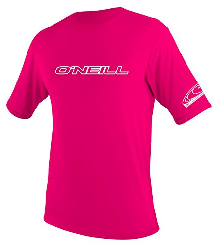 Oneill Wetsuits Wetsuits Kinder Youth Basic Skins S/S Rash Tee Vest, Multi Colour, 10 Jahre