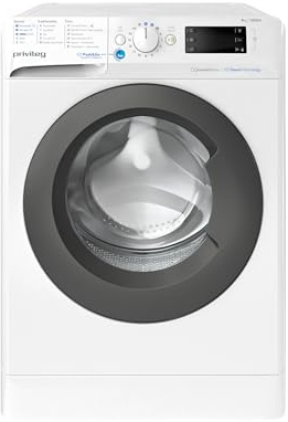 Privileg PWFV X 104 A Waschmaschine Frontlader/1400 U/min/10 kg/EEK A/Push & Go Steam/Kurz 30'/ Schnell 20°,40°,60°/Kurz 45'/Inverter-Motor/Mehrfachwasserschutz/Water Balance Plus