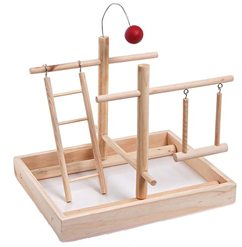Karlie Playpoint, Vogelspielzeug, Holz, Natur, 28x23x27,5 cm