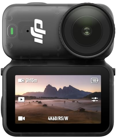 DJI Osmo Nano Standard Combo (128GB), 4K tragbare Vlogkamera, 1/1,3″ Sensor | 1/1,3″ Sensor | 4K/60fps & 143° Weitwinkel | 200 Min. Akkulaufzeit | Schneller Datentransfer | Magnetisches Trage-Design