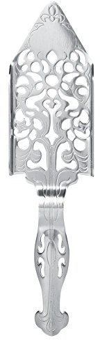 Nikou Absinth-Löffel, Edelstahl Wermutlöffel Quadratischer Cocktail Bar Glas Tasse Trinken Filter Wormwood Löffel Trinkfilterlöffel für Kitchen Bar Party