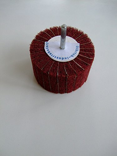 Lamellenschleifer 80x50x6mm Schleifpapier und Vliesstoff 240-1 Stück