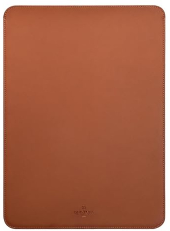 Comfyable Laptop Sleeve Precisely Compatible with 13 Inch Mac Air M5 2026 A3449 M4 M3 M2 M1 & MacBook Pro 13-in 2022-2016 & MacBook Neo A18, Faux Leather Cover Case, Brown