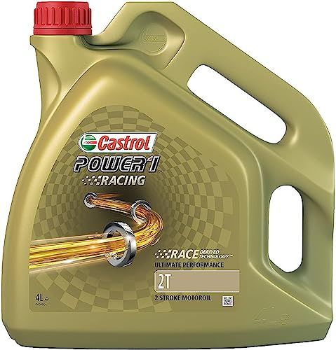 Castrol POWER1 ULTIMATE 2T Motoröl, 4L | fortschrittliches Motorenöl für moderne, hochdrehende und leistungsstarke 2-Takt-Motoren