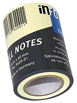 Unbekannt Info 5620-01 Haftnotizrolle hellgelb